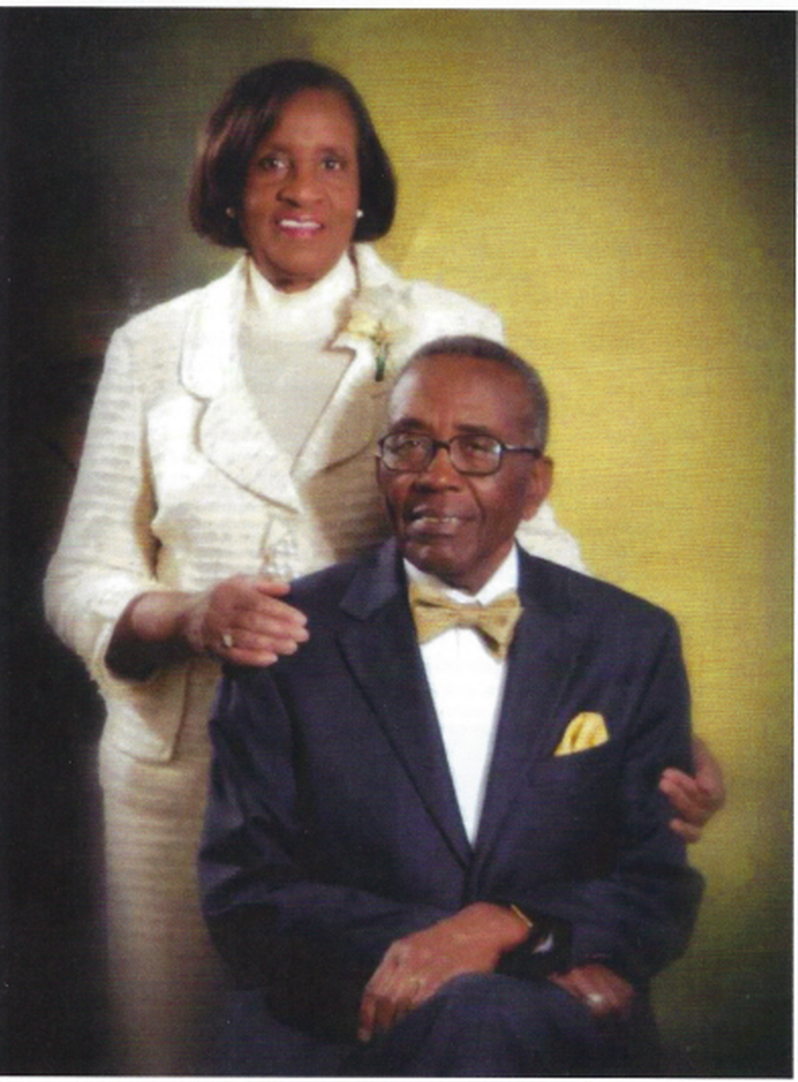 Reaner Shannon with her husband of 62 years, Henry Shannon