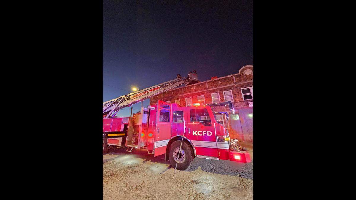 The Kansas City Fire Department responded to a fire just before 6 a.m. at Perry Place Apartments in the 1000 block of East 9th Street. The building has been determined untenantable and 16 people have been displaced.