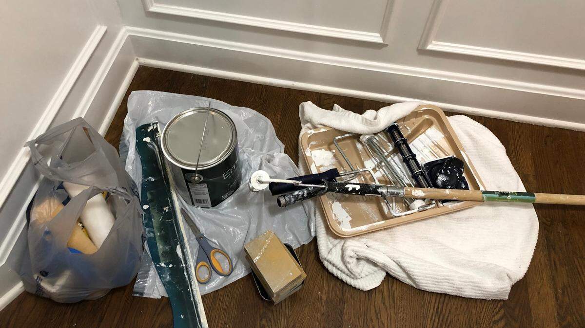 This seemed the start of a very innocent painting project. Sherry Kuehl didn’t count on wasps, old windows and near tragedy.