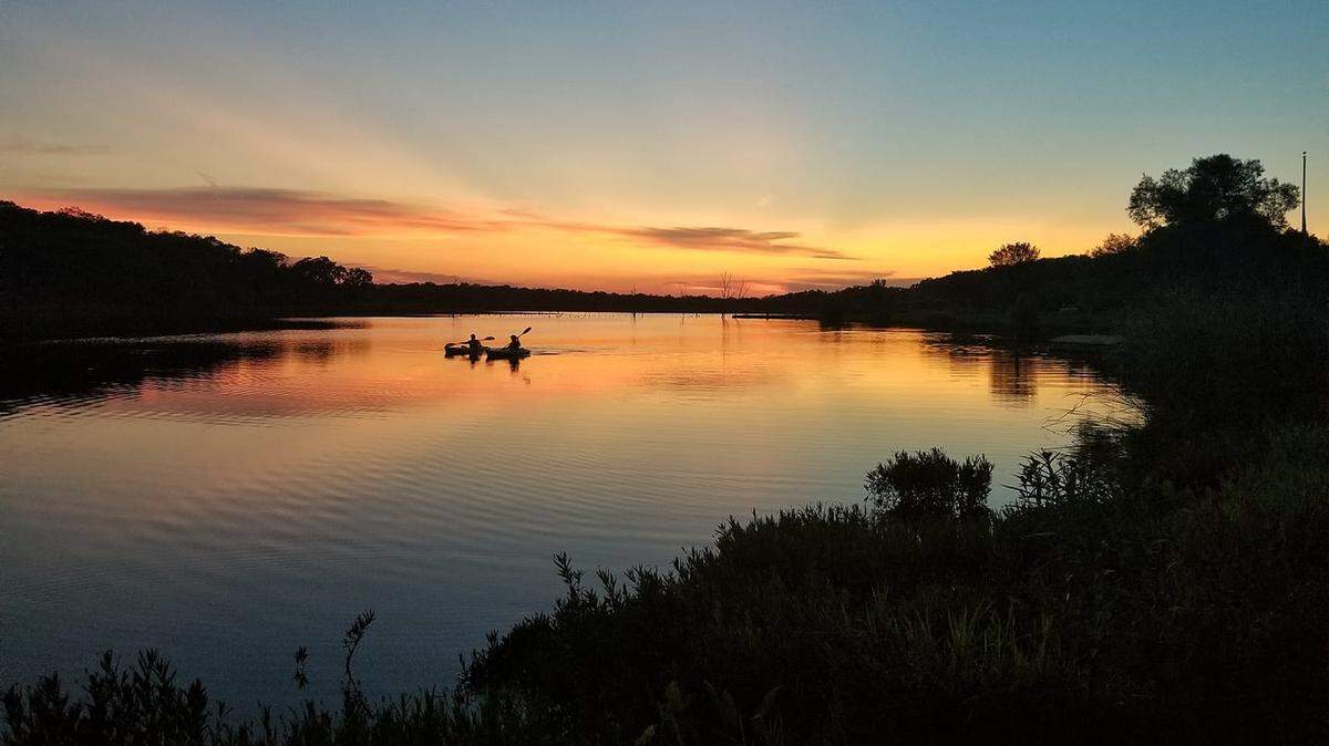 Kill Creek Park is a short drive west of Kansas City and provides scenic views and solid fishing. Just be sure you have a Kansas fishing license and Johnson County Parks license. The park is very well maintained, clean and has nicely paved roads and trails.