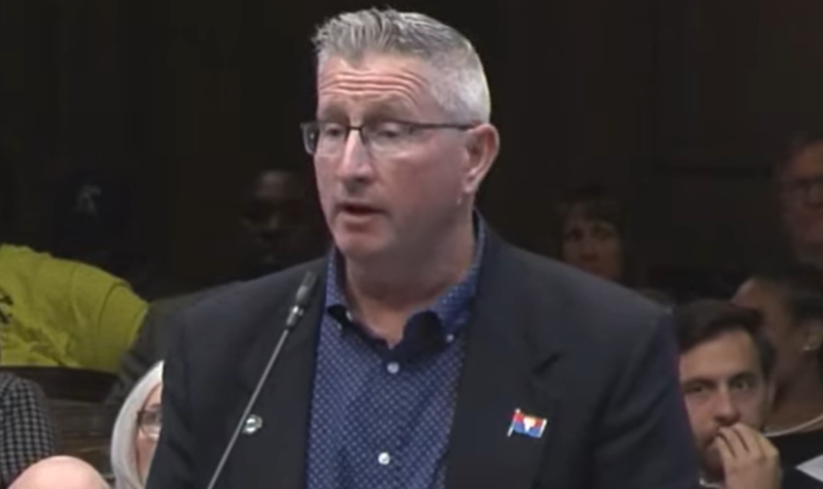 Kansas City Parks and Recreation Director Chris Cotten speaks to the City Council during a meeting on May 21, 2026.