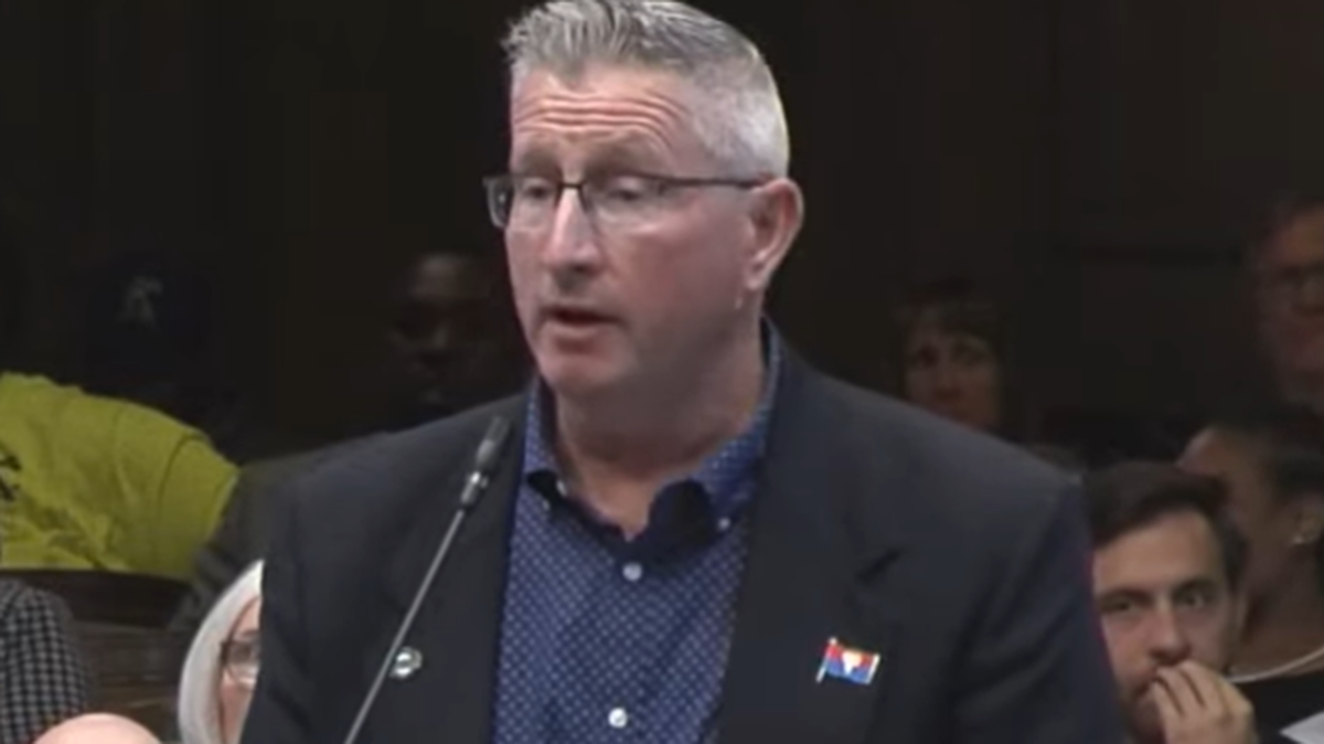 Kansas City Parks and Recreation Director Chris Cotten speaks to the City Council during a meeting on May 21, 2026.