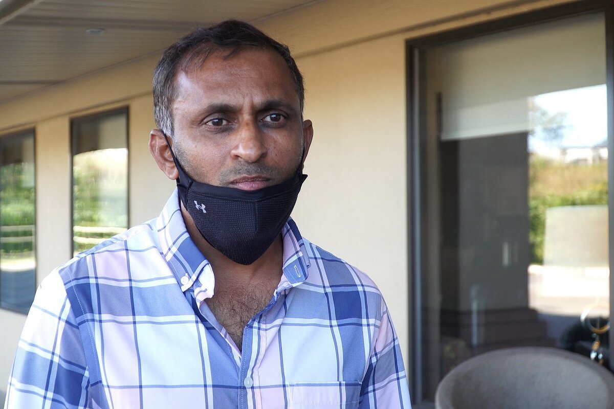 Ken Patel, manager of the Truman Inn said the Independence police had not been helpful with cleaning up the area around the hotel.