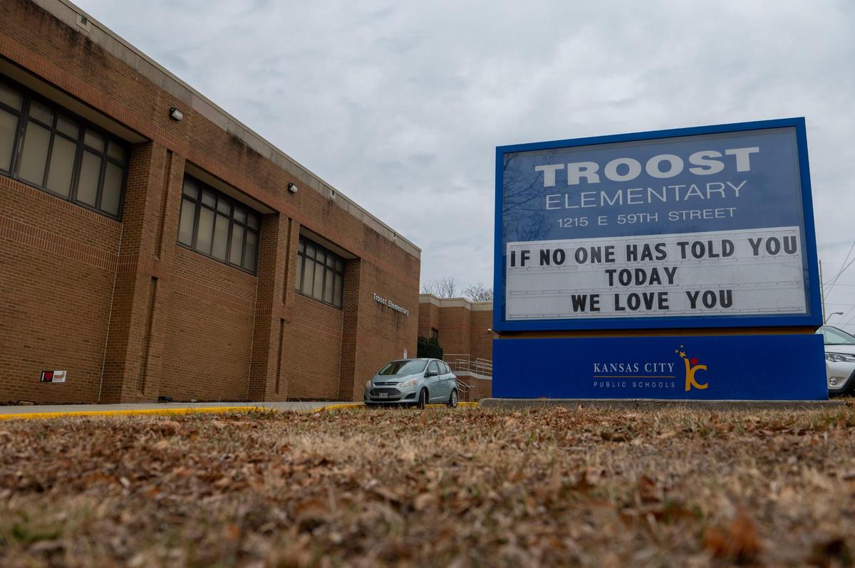Troost Elementary is one of two schools slated to close before next fall as Kansas City Public Schools looks to save money to avoid a budget shortfall and improve academic programs.