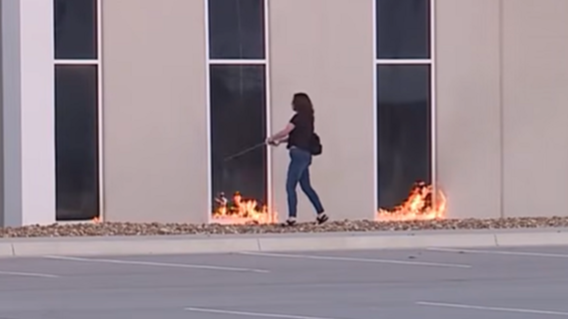 Woman sentenced for setting fire at warehouse eyed for ICE center in Kansas City