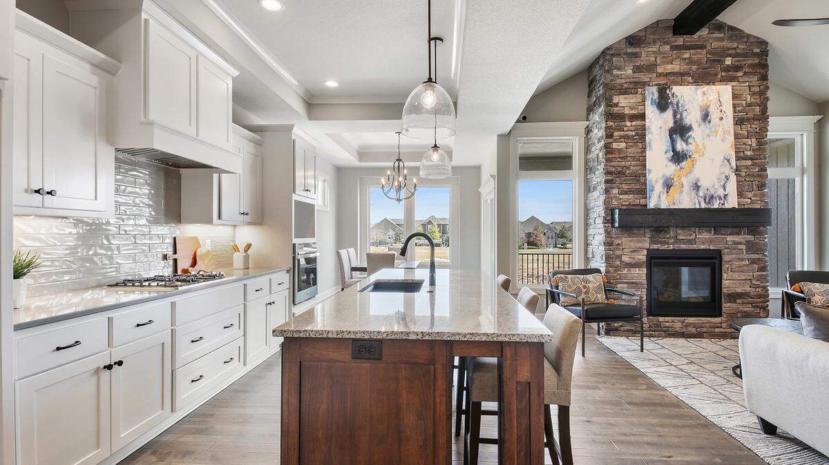 Two Spring Parade of Homes entries and four additional move-in ready villa homes are open daily to tour at Boulder Creek Villas in Olathe.