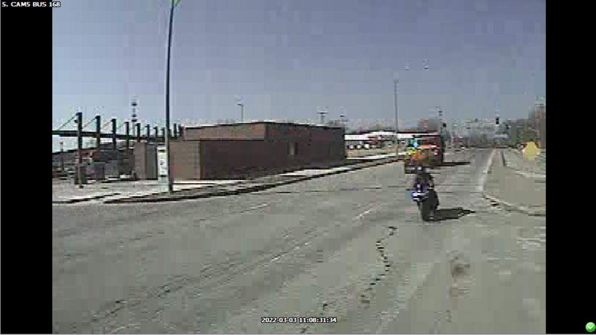 A RideKC bus driver involved in a crash that killed a motorcyclist turned in front of the 18-year-old Kansas City high school student, video from bus the shows. Kyle Keating was killed when the bus and motorcycle collided shortly after 11 a.m. March 3 just east of 75th Street and Prospect Avenue.