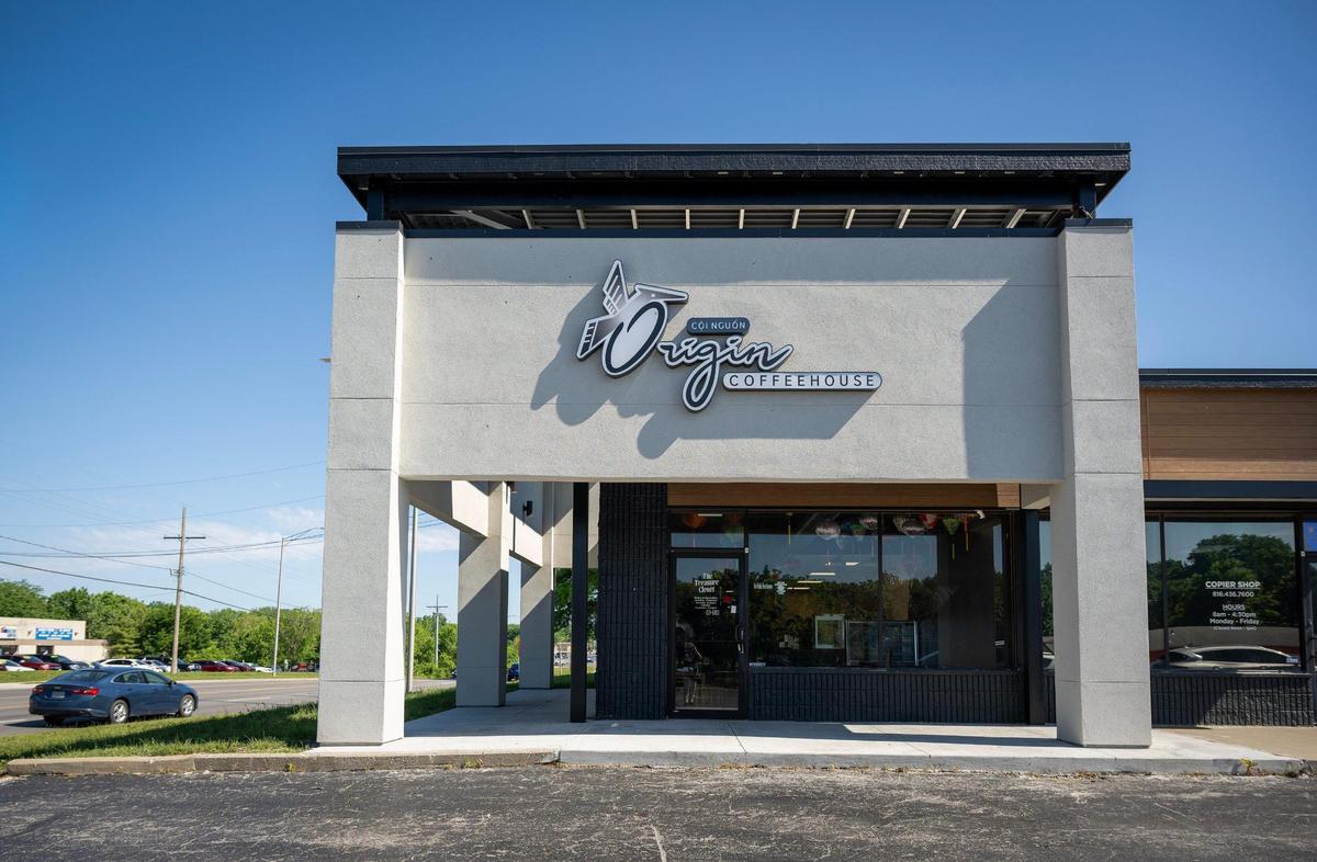 Origin is located in the Northland at 7711 N. Oak Trafficway in Kansas City.