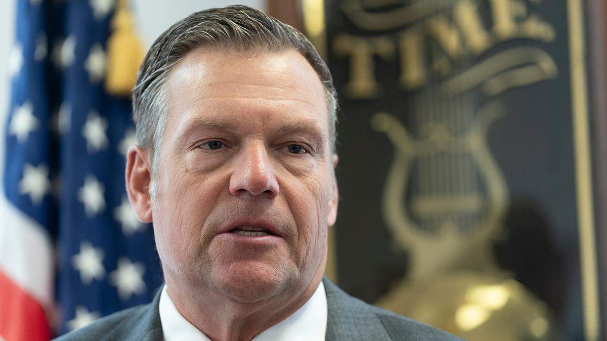 Republican AG Kris Kobach says gender markers on IDs are even more important than congressional redistricting.
