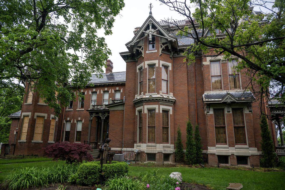 Vaile Mansion at 1500 N Liberty St., is pictured on Tuesday, May 5, 2026, in Independence.