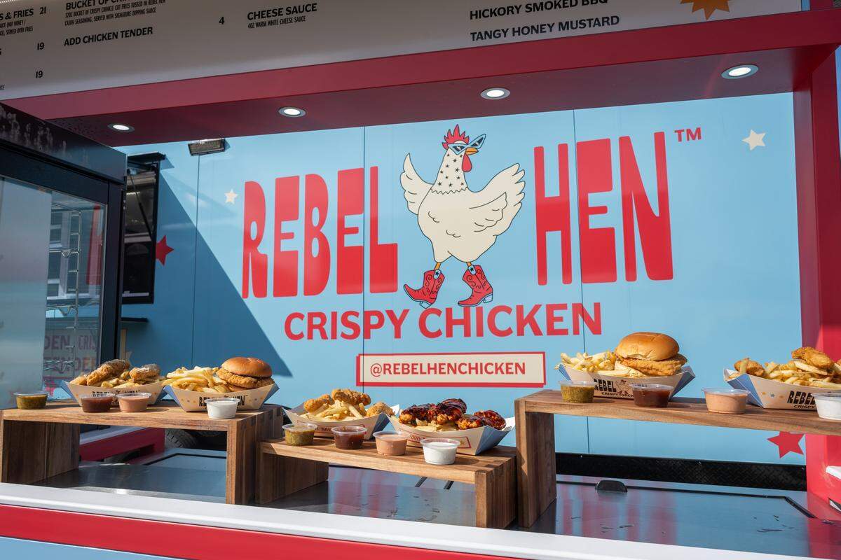 Rebel Hen, a restaurant inside Morton Amphitheater, the Kansas City area's newest music venue, on Monday, June 1st, 2026, in Riverside.