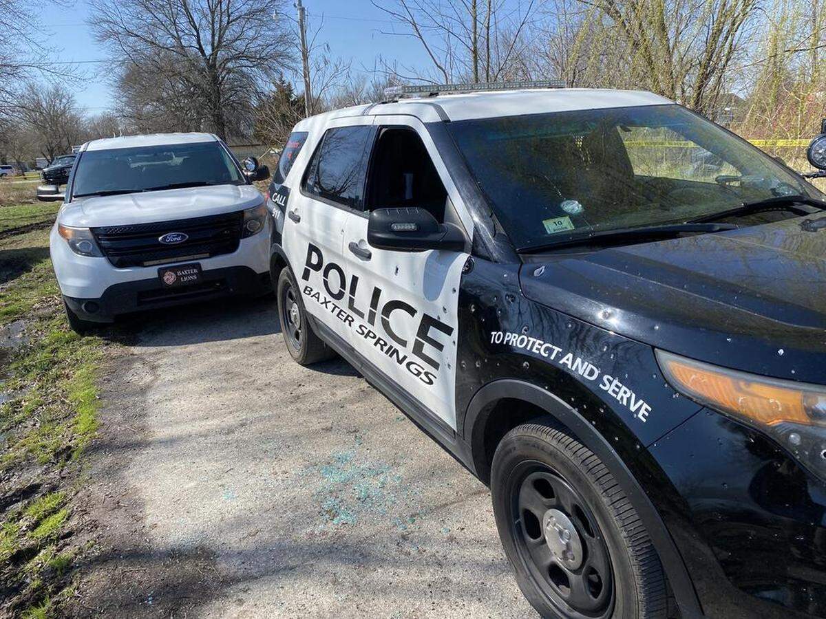 A suspected gunman, the mother of his child and their 2-year-old daughter were killed Saturday in Baxter Springs, Kansas during a hostage situation with police.