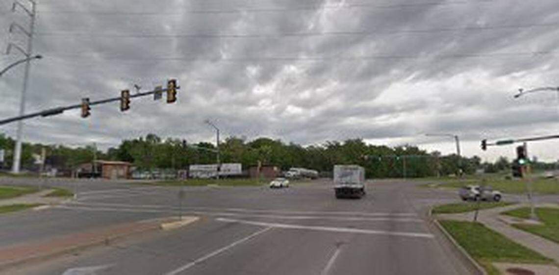 One person was killed in a hit and run crash early Sunday, June 14, 2020, near North 10th Street and Parallel Parkway in Kansas City, Kansas. A Google Maps street view image from May 2018 shows the area.