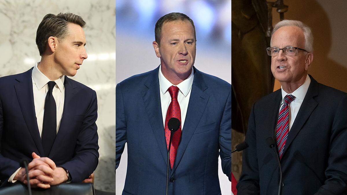 Josh Hawley and Eric Schmitt have been uncharacteristically silent so far, but at least Jerry Moran noted Congress was shut out.