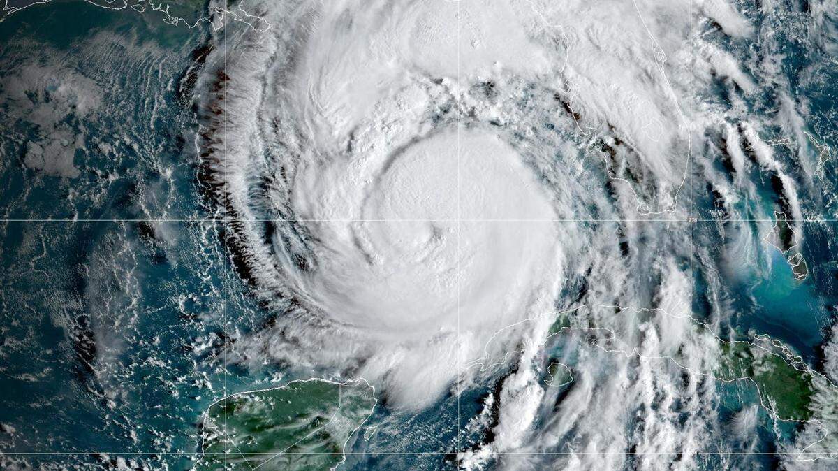 Hurricane Helene at 9 a.m. on Sept. 26, 2024.