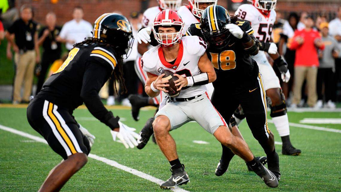 So, so close: Missouri Tigers take top-ranked Georgia to the wire before falling 26-22