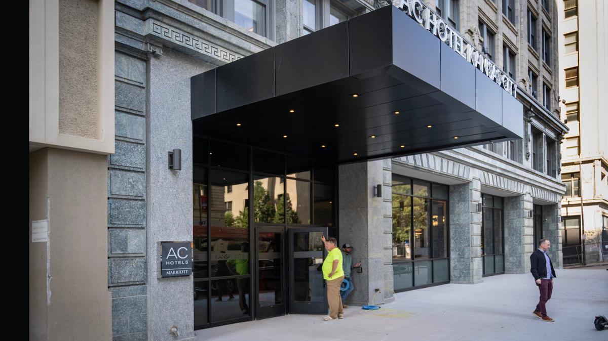 The AC Hotel Kansas City Downtown opened with over 200 rooms on Oct. 10 in the historic Rialto Building, which dates back to about 1910. Located at 906 Grand Blvd., the building underwent a $73 million renovation.