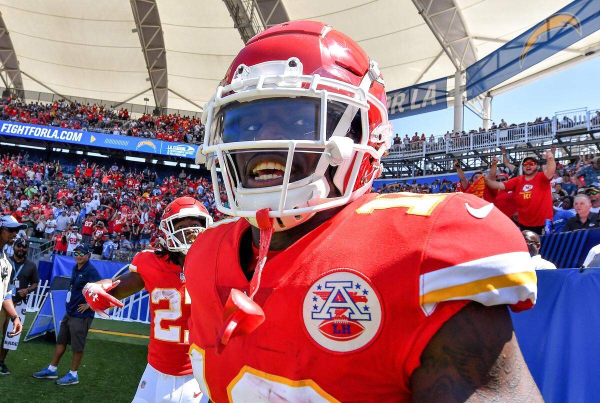 Chiefs receiver Tyreek Hill