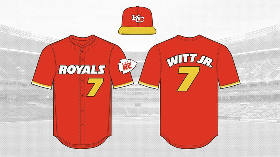 The Royals in Chiefs colors would be an interesting look.