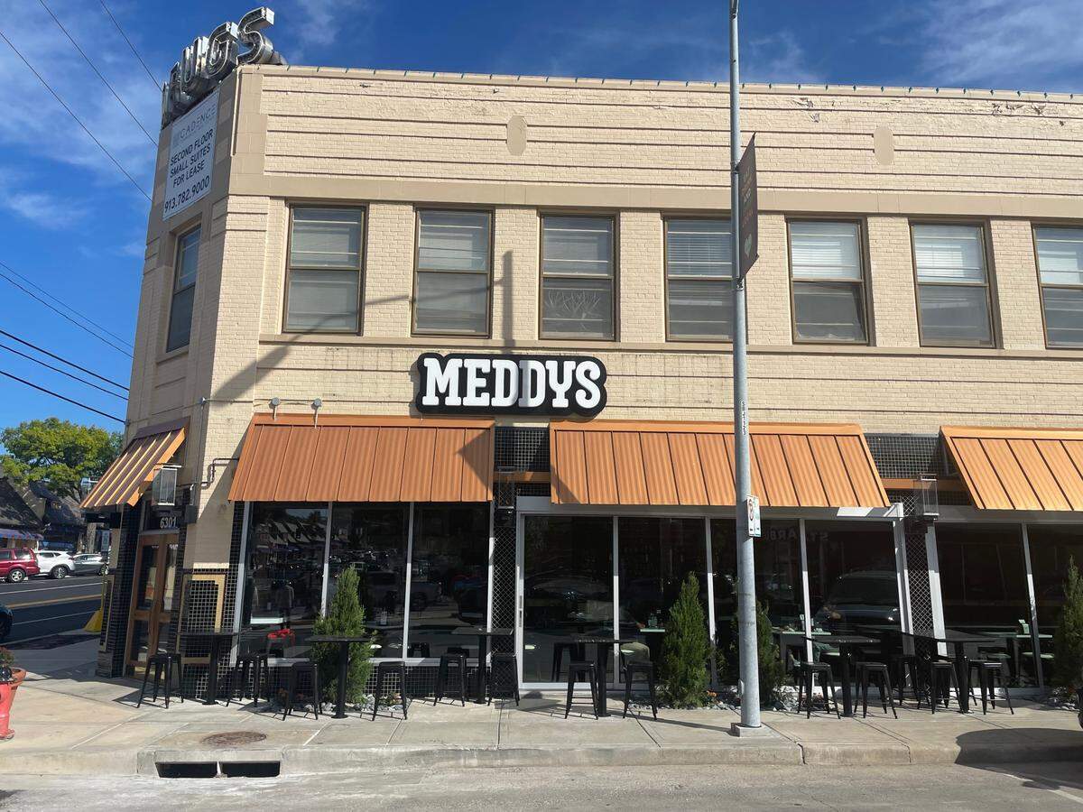 Meddys opened at 6301 Brookside Plaza in Kansas City’s Brookside neighborhood in 2023.