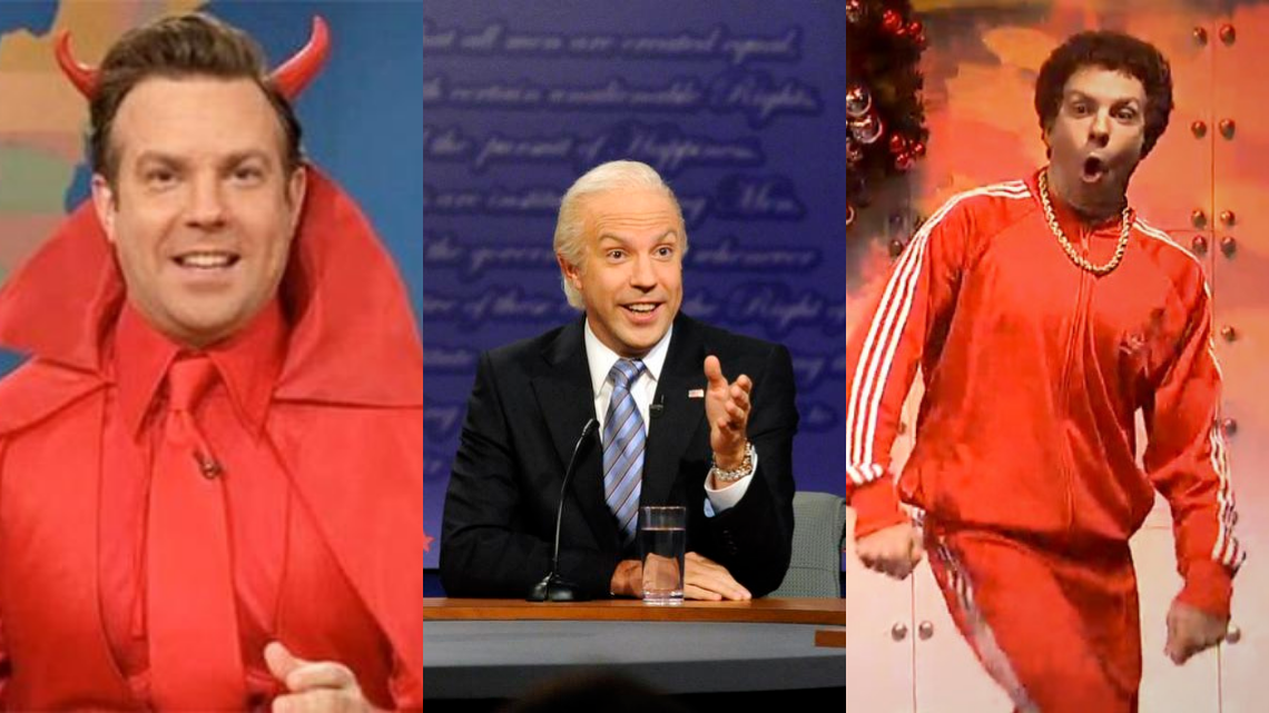 Jason Sudeikis will host “Saturday Night Live” on Oct. 23. It’s his chance to resurrect some of his famous characters from his time in the cast, including The Devil, Joe Biden and the “What Up With That” dancer.