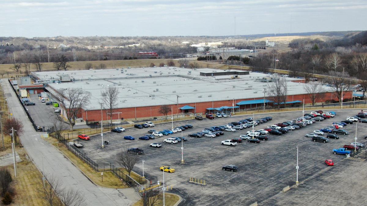 President Donald Trump’s administration listed four Kansas City area federal buildings on a list for disposal. The list includes 2306-2312 E. Bannister Rd., in Kansas City which was seen on Friday, March 7, 2025. Primary tenants in the federal building include Kansas City IT Center, USMC, RAPIDS ID Card Office for DoD and families Central Regional Compliance Office, USDA Kansas City South Field Office, GSA.