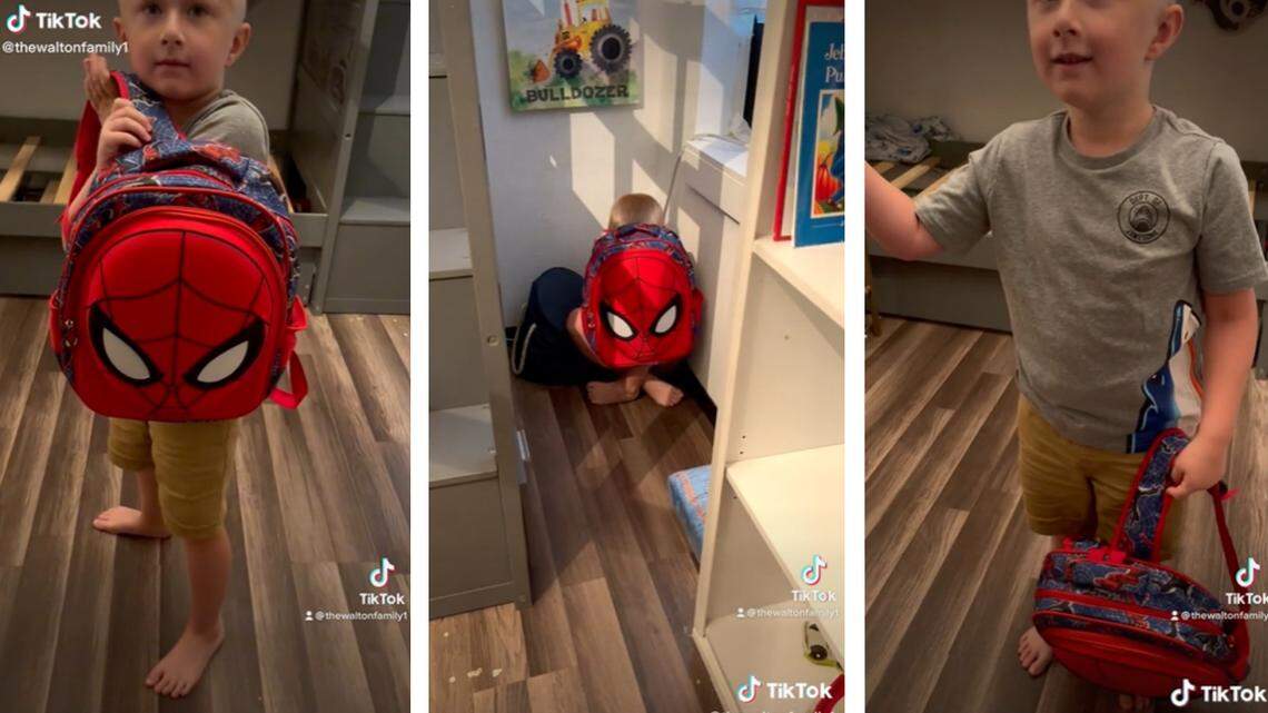 “I was pushing back all of the tears, trying to get all of that out,” the Oklahoma mom said.