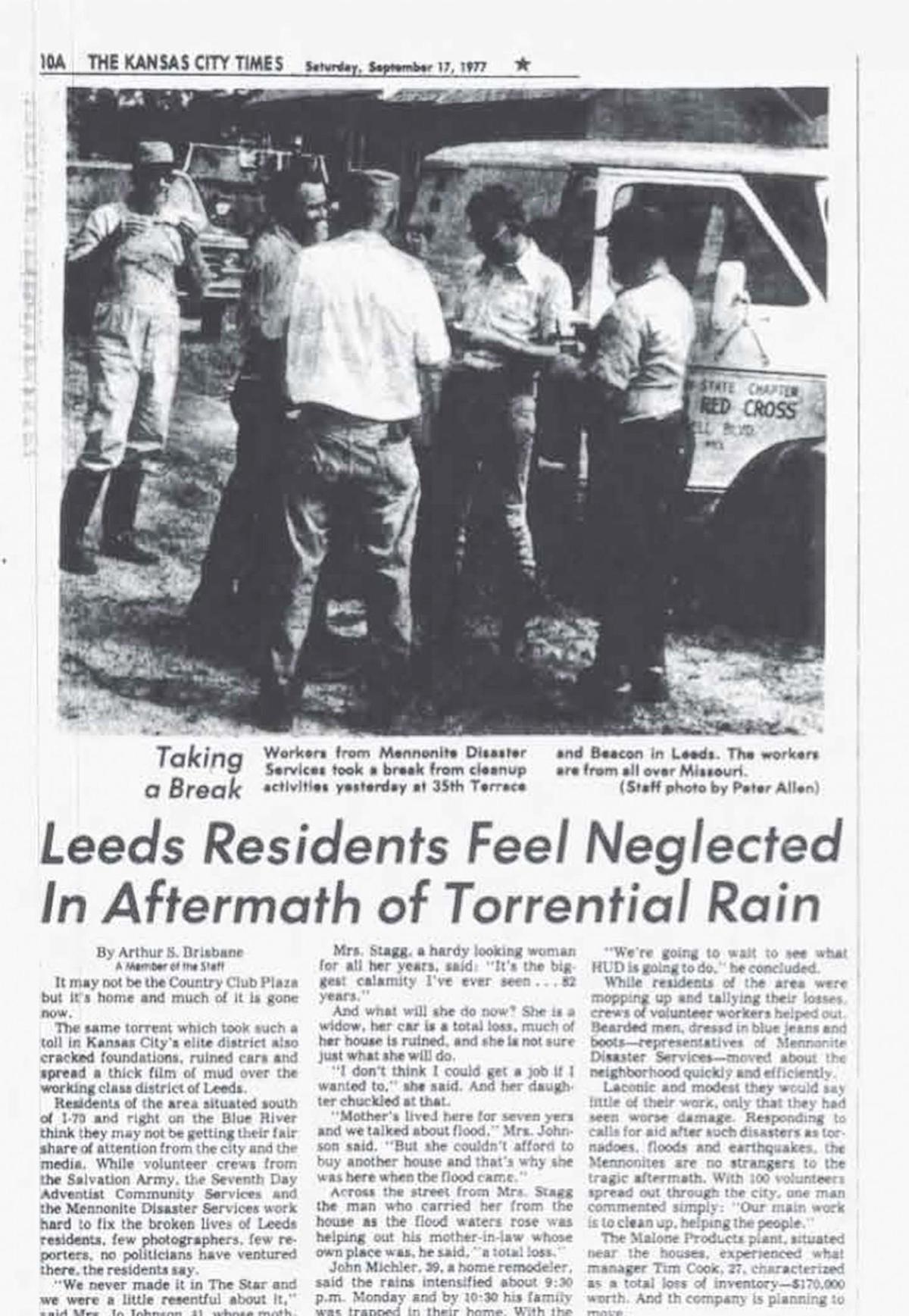 One of the few East Side neighborhoods the papers did cover was the Leeds district. But in a Sept. 17, 1977, Times story, residents wondered if the coverage had more to do with the General Motors Assembly Plant there.