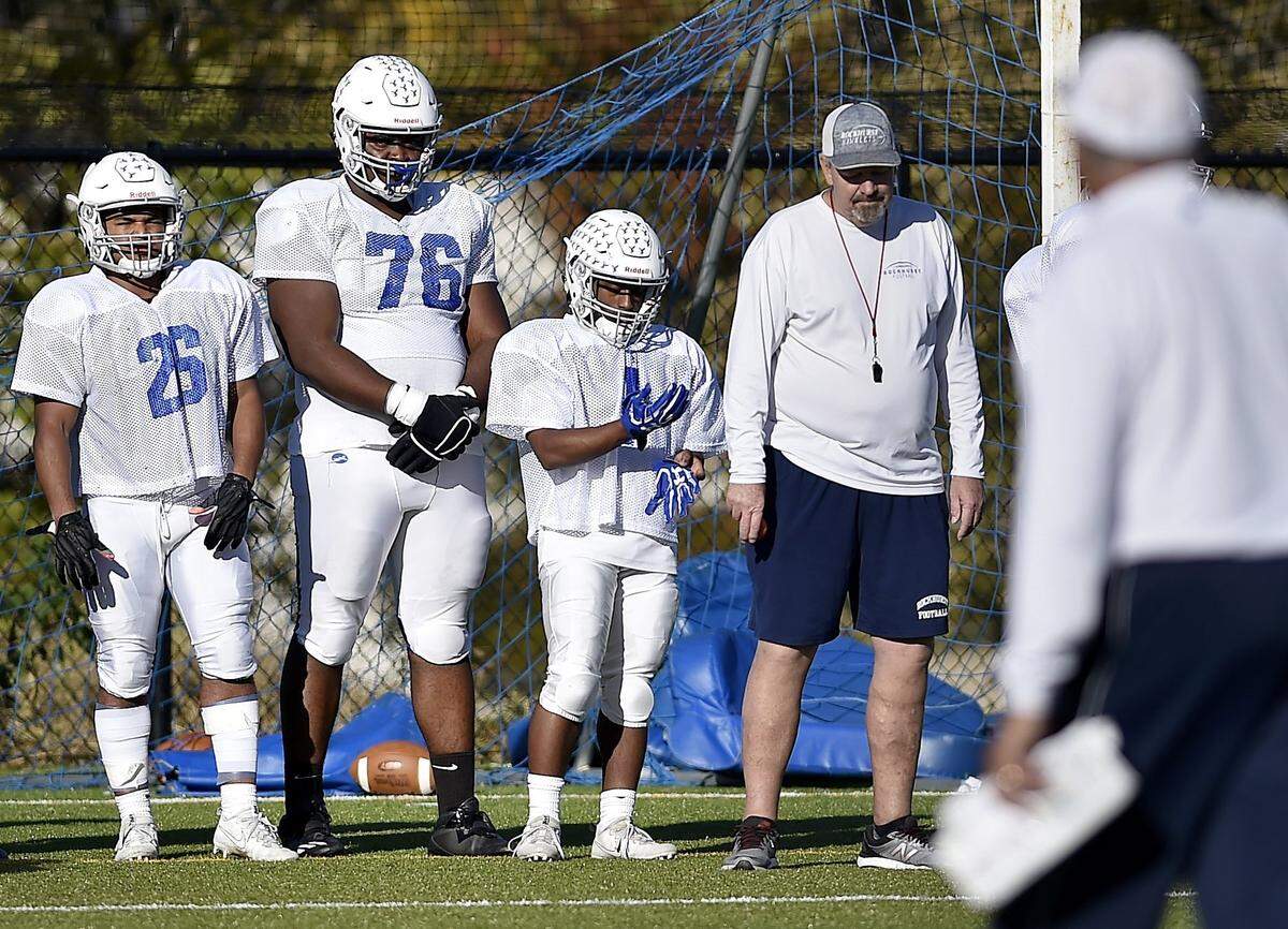 Nigerian national Danielson Ike is over 6 foot 6 and weighs 335 pounds. Although he’s never played football before, he is being recruited by schools like Alabama, Michigan, Ohio State and Oklahoma.