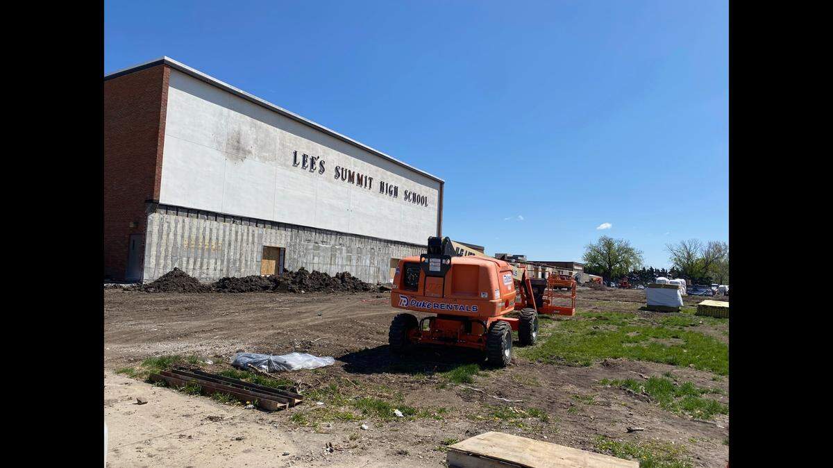 The finishing touches are being put on at Lee’s Summit High School. The renovations add daylight to indoor areas, create dedicated spaces for small groups and upgrade safety and security features.