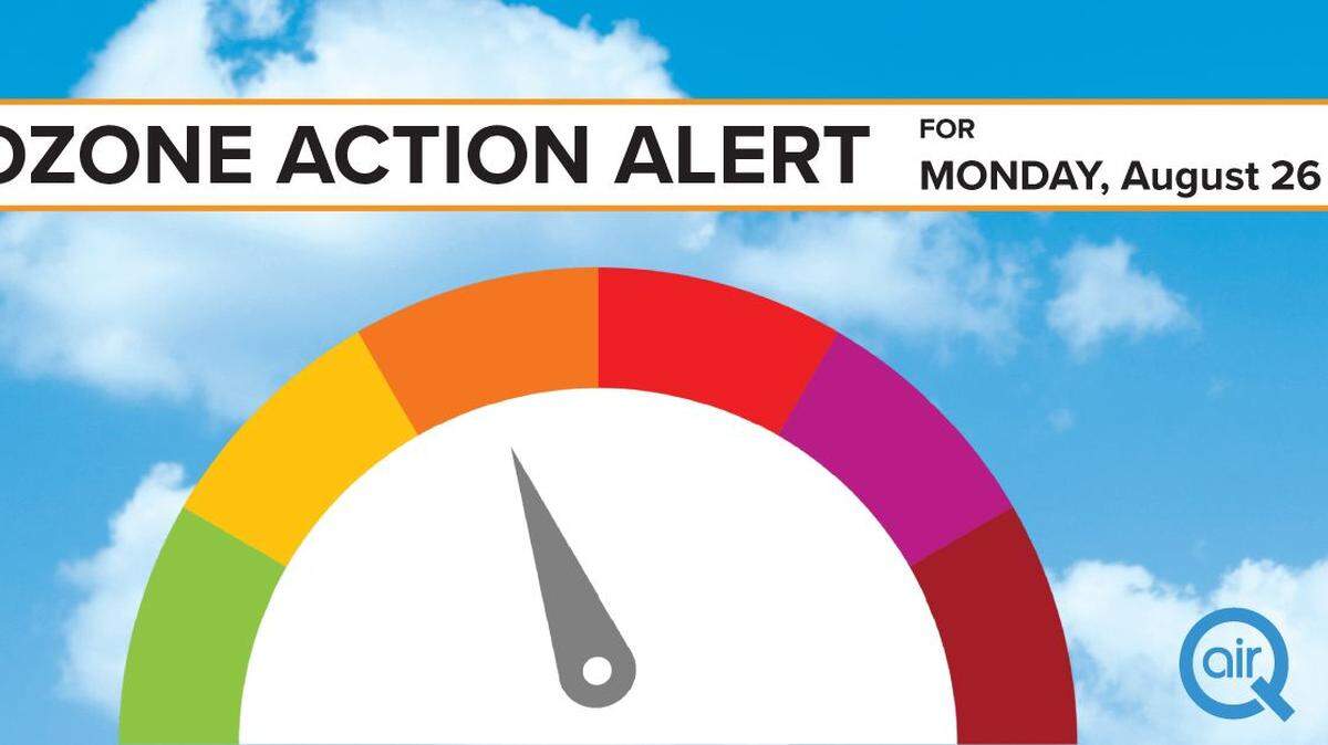 An air quality warning was issued for the Kansas City area, the first ozone alert of the summer and the first alert to be issued this late in the season, according to the Mid-America Regional Council. 