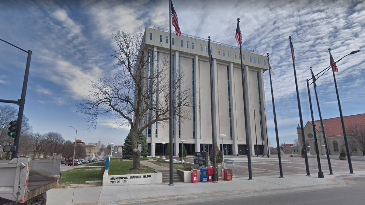 This Google Maps Street View image shows the Unified Government of Wyandotte County building at 701 N. 7th St. in April 2019. 