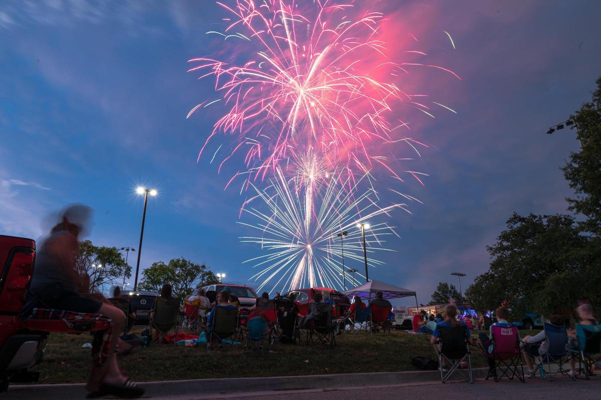 Crowds gathered at Blue Springs South High School last year to watch Red, White & Blue Springs. This year’s celebration will begin at 3 p.m. July 3.