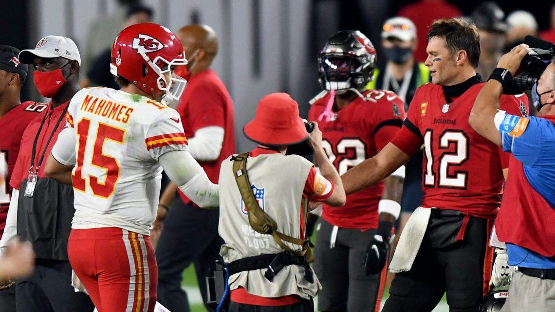 Patrick Mahomes picked against Tom Brady in the Super Bowl ... as a 9-year-old