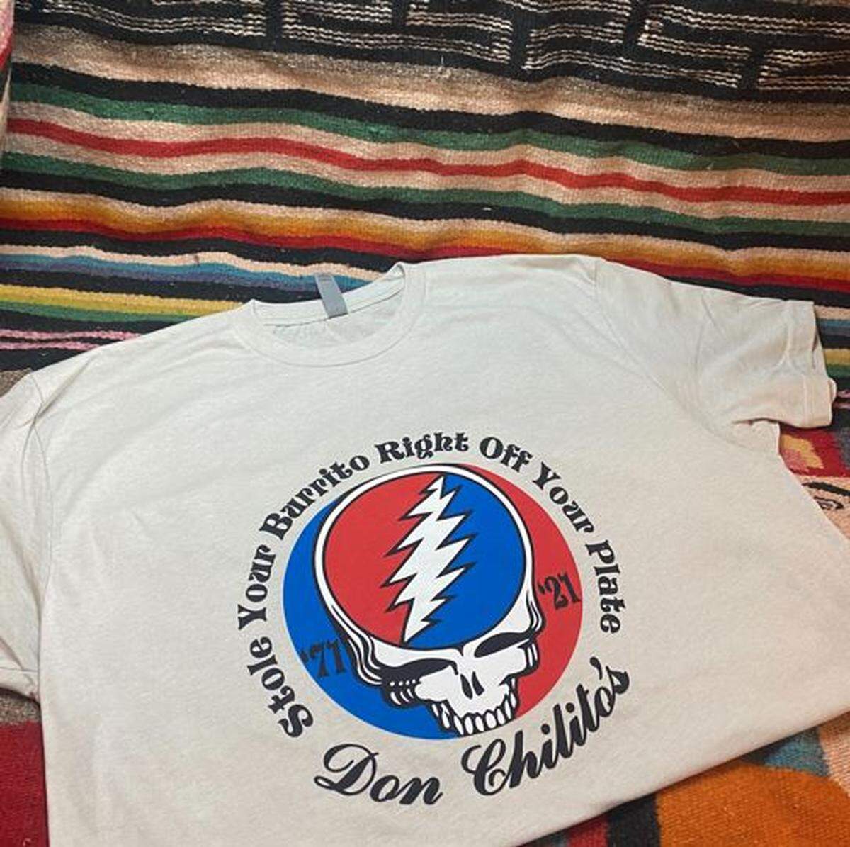 Don Chilito’s is selling commemorative T-shirts for $26.