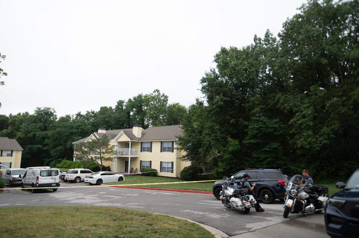 Kansas City Police responded to a homicide on the 1400 block of Northwest 80th Terrace on Wednesday in Kansas City.