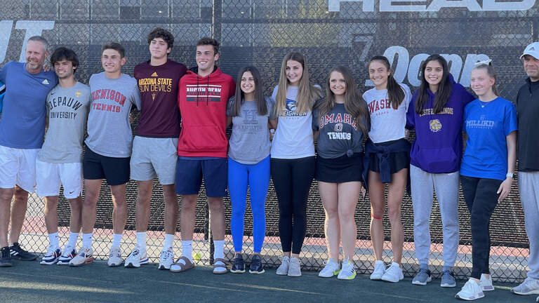 Kansas City high school tennis stars sign with colleges. Here’s where they’re going