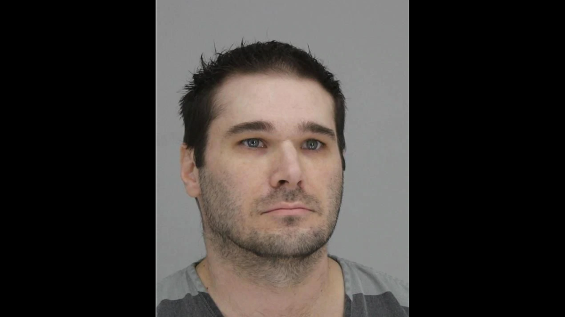 Travis Jahns, 33, was arrested after Dallas police say he shot a DoorDash delivery driver multiple times during an argument about his order.