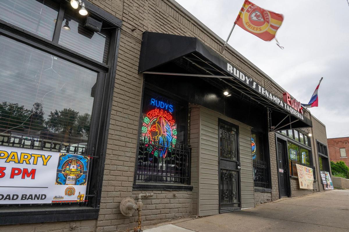 Rudy’s Tenampa Taqueria, at 1611 Westport Road. There’s another location in Lenexa.