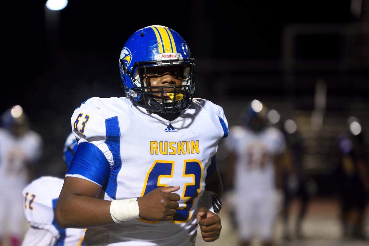 Fans who want to see Aireontae Ersery play football will have to go through metal detectors at Ruskin High School games.