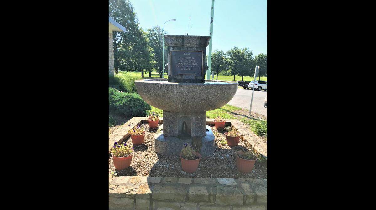 The Kansas City area was once full of drinking fountains for animals. Now one remains, at the Wyandotte County Museum.