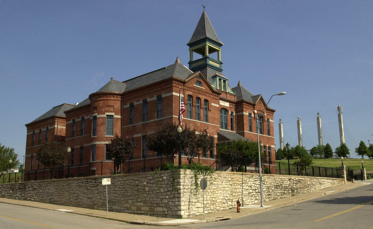The former Webster School was renovated for the Webster House restaurant, retail and antiques.