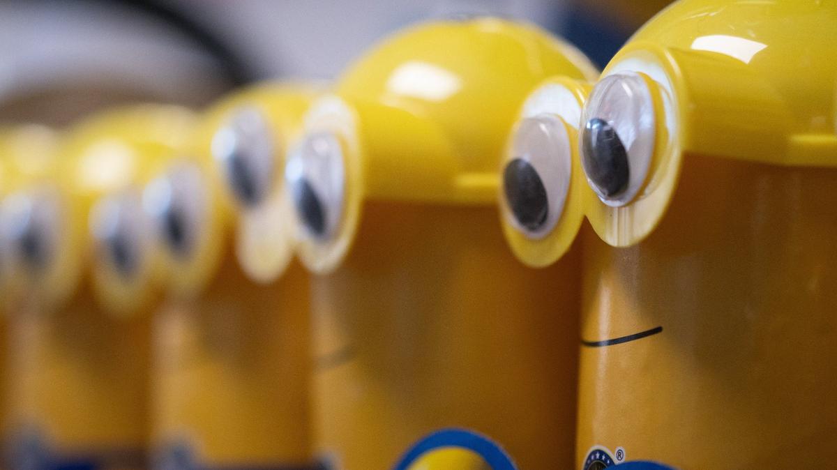 Fireworks called Kevin which closely resemble the Minions in the series of “Despicable Me” movies were on the shelves at World Class Fireworks in Kansas City, Kansas.