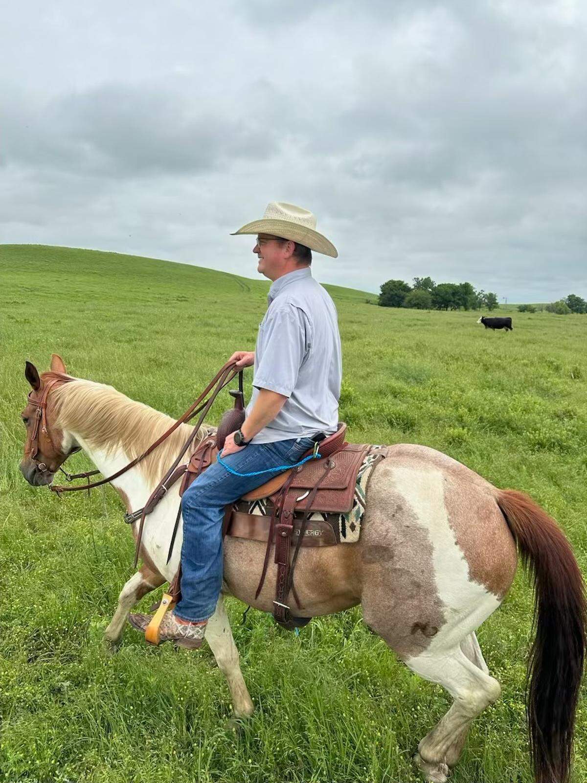 Foil, who has three children, lives on acreage in Johnson County.
