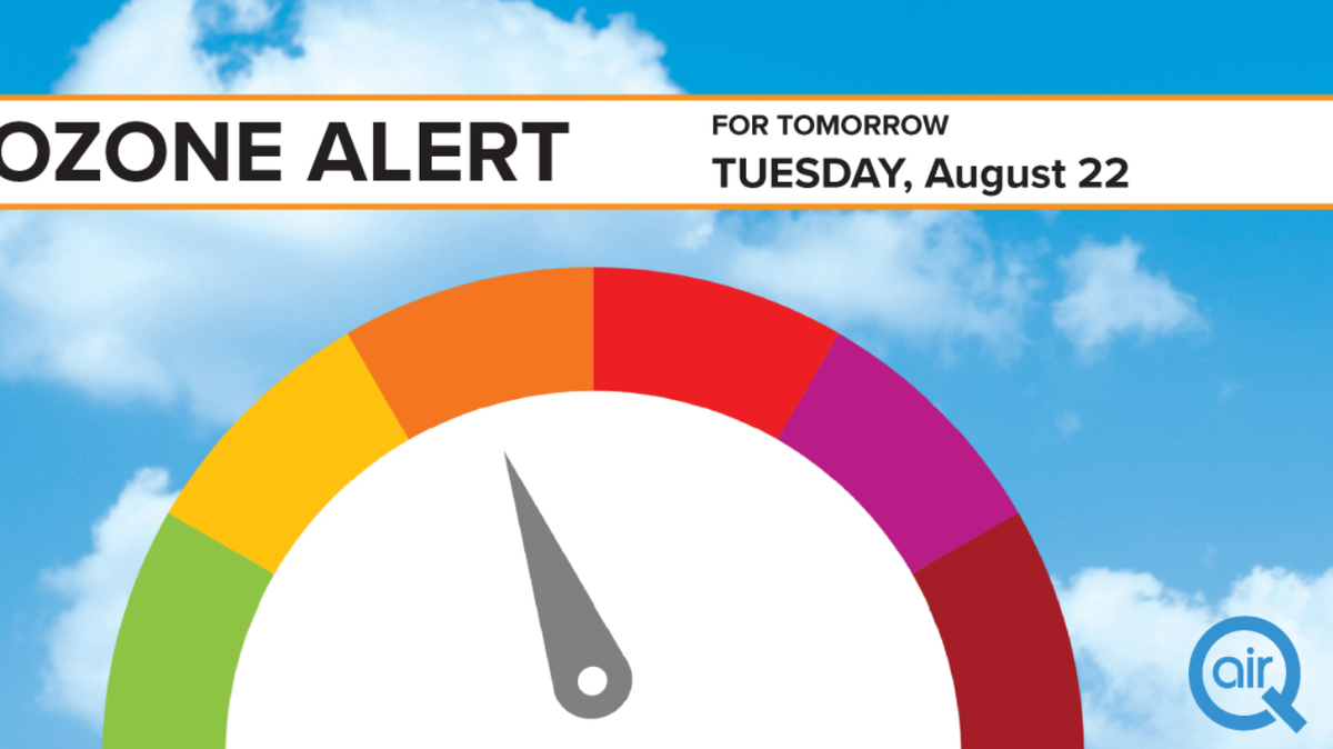 The Kansas City area is under a second orange zone ozone alert this week as excessive heat continues to plague the metro.