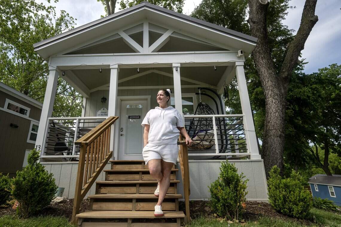 KCK tiny houses provide stability after life in the streets. They’re building more