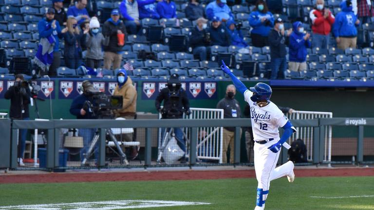 The Kansas City Royals did a lot more than win their season opener at Kauffman Stadium