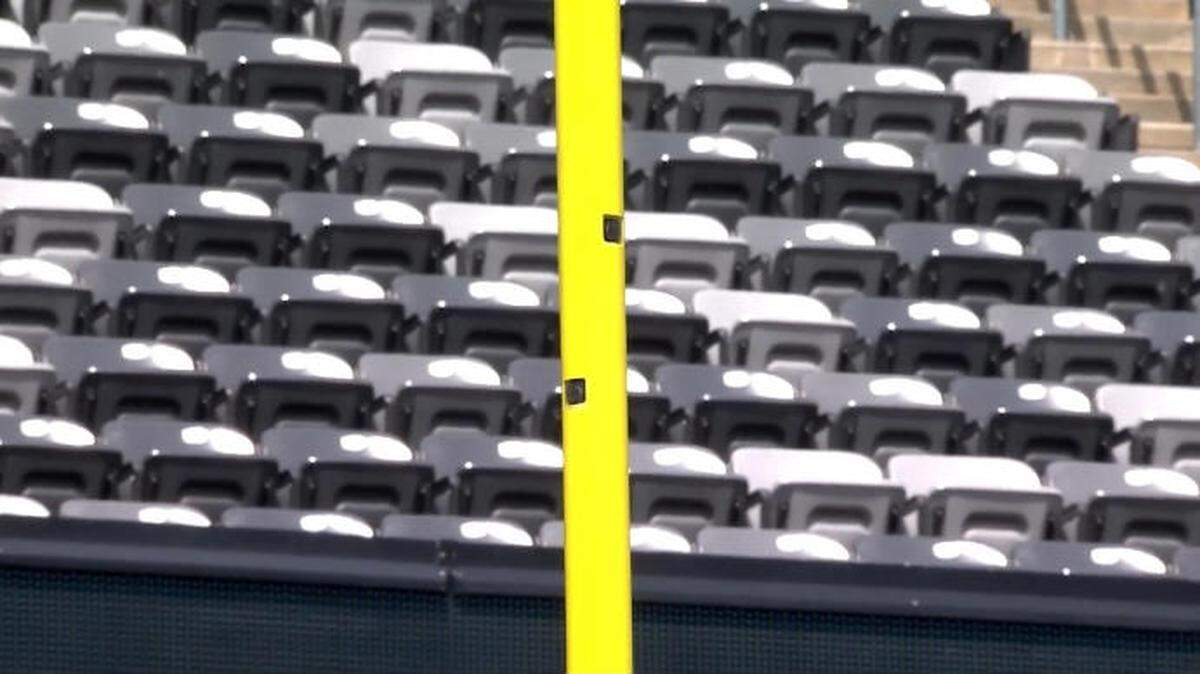 Cameras will be embedded in the uprights at Allegiant Stadium for Super Bowl LVIII.