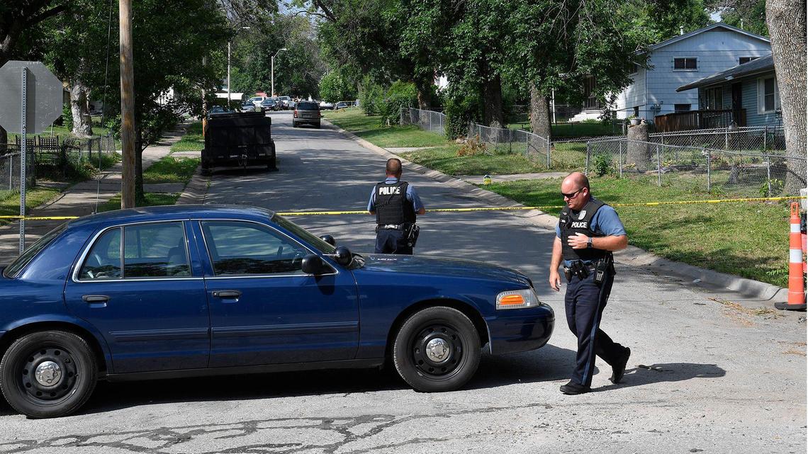 Police responded just before 2 p.m. to a report of gunshots in the 4800 block of East 40th Terrace, according to Officer Donna Drake, a spokeswoman for the Kansas City Police Department.