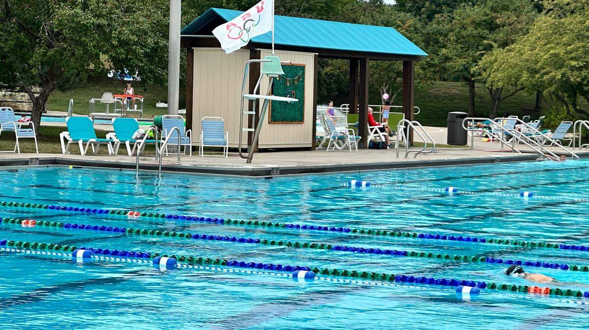 A neighborhood pool is a fine place to dream up some new Olympic sports.